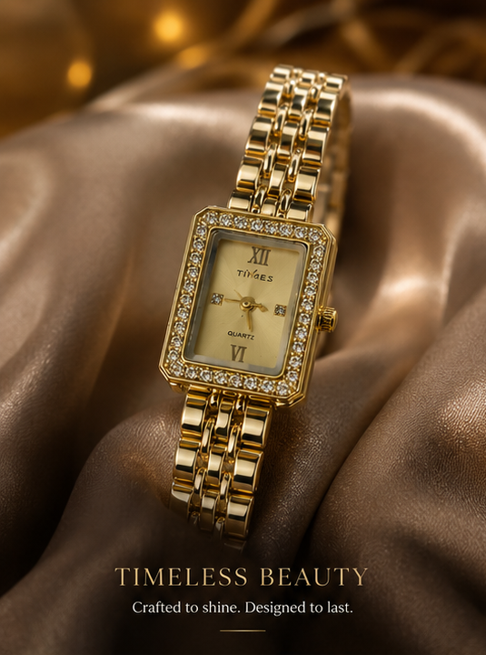 HH Golden Grace Crystal Watch