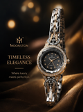 Haven Hour™ Midnight Crystal Luxe Watch for Women