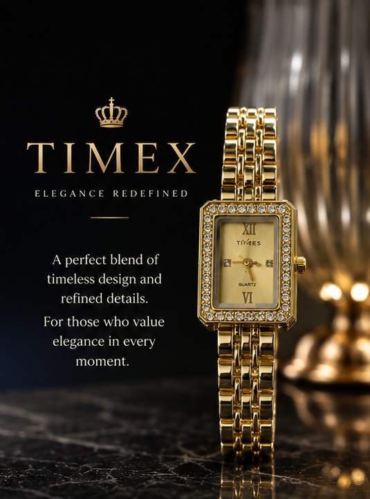 HH Golden Grace Crystal Watch