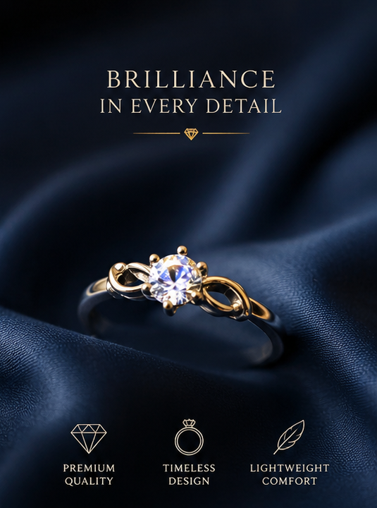 Haven Hours™ Eternal Spark Silver Ring