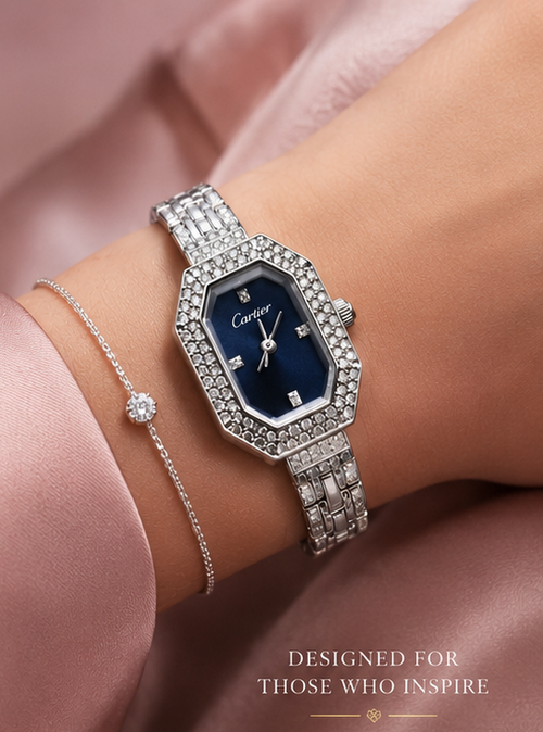 Cartier™ Aurora Luxe Diamond grey Watch