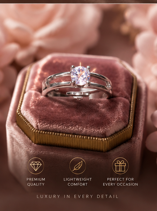 Haven Hour™ Celestia Silver Ring