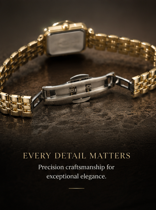 HH Golden Grace Crystal Watch