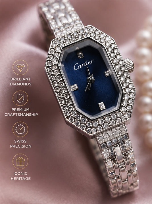 Cartier™ Aurora Luxe Diamond grey Watch