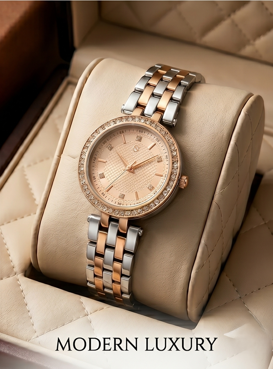 Premium Elegance: Rose Gold & Silver