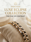 The Luxe Eclipse | Noir & Blanc Marquise