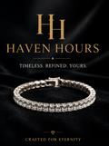 HH Eternity Luxe Bracelet – Silver Crystal Tennis Bracelet