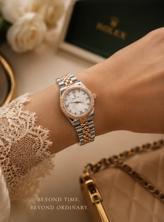 Rolex Rose Luxury Watch